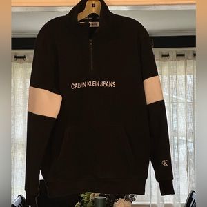 Calvin Klein quarter zip